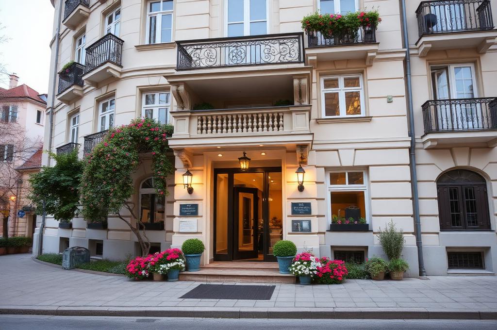 Gebäudereinigung Wien – sauberer Eingangsbereich